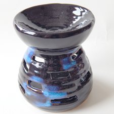 Aromalampa - tehličky modro-hnedá