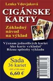 Karty - Cigánské karty (karty + brožúrka) SK