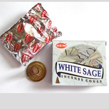 Vonné kužele - White Sage Incense cones