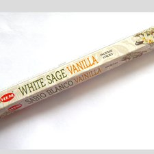 Vonné tyčinky - WhiteS+Vanilla /HEM guľa