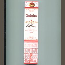 Vonné tyčinky - Saffron GOLOKA/ Šafran